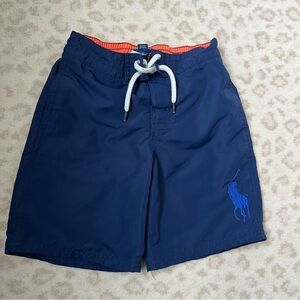 Polo by Ralph Lauren Blue Swim Shorts (size 5T/6)